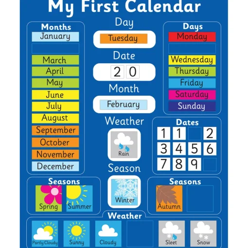 Magnetic First Calendar