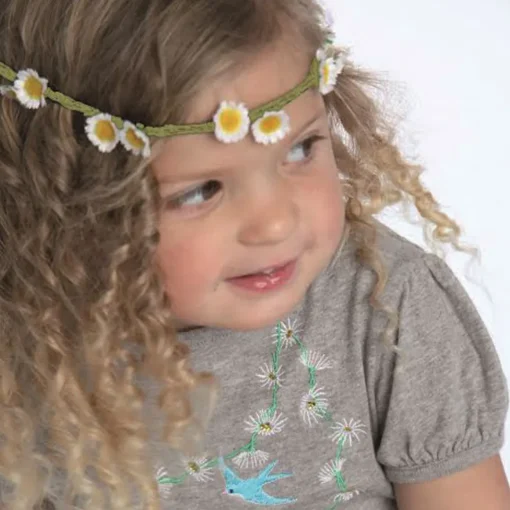 Make A Silk Daisy Chain