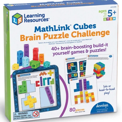 Mathlink Cubes Brain Puzzle Challenge