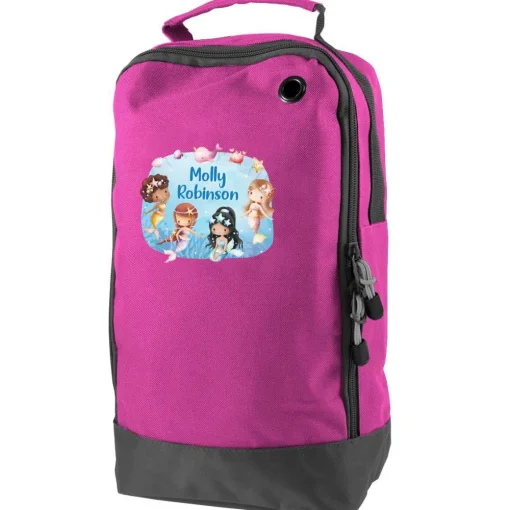 Mermaids Personalised Shoe & Boot Bag