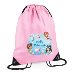 Mermaids Personalised Swim Bag