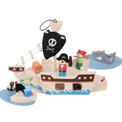 Mini Pirate Ship Playset