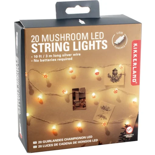 Mushroom LED String Lights