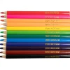 12 Named Chunky Triangular Colouring Pencils