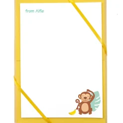 Named Notepaper - Cheeky Monkey