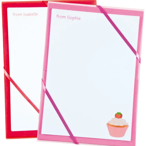 Named Notepaper - Cupcake