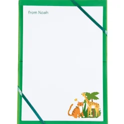 Named Notepaper - Jungle Safari