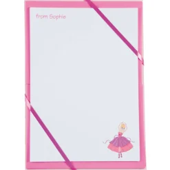 Named Notepaper - Princess Ballerina