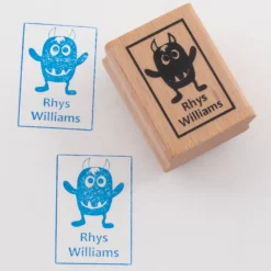 Named Rubber Stamp - Little Monster