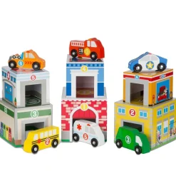 Nesting & Sorting Buildings & Vehicles