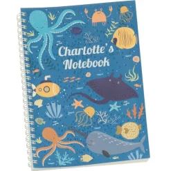 Ocean Life Personalised Notebook