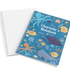Ocean Life Personalised Notebook