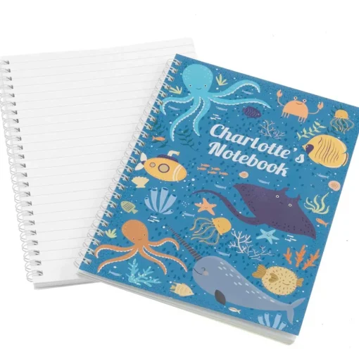 Ocean Life Personalised Notebook