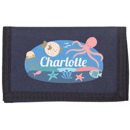 Ocean Life Personalised Wallet