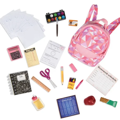 Off to School - Doll's Accessories