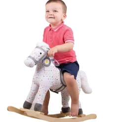Patterned Rocking Horse