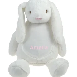 Personalised Bunny Soft Toy (White)