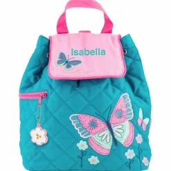 Personalised Butterfly Quilted Backpack