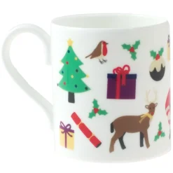 Personalised China Mug - Christmas