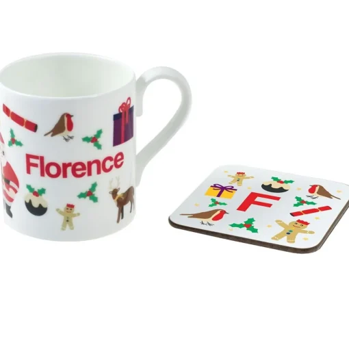 Personalised China Mug - Christmas