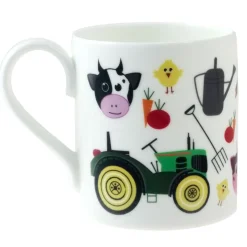 Personalised China Mug - Farmyard