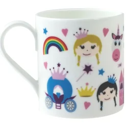 Personalised China Mug - Princess & Castle