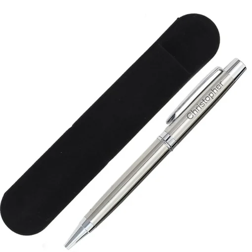 Personalised Classic Pen & Pouch Set