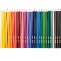 36 Personalised Colouring Pencils