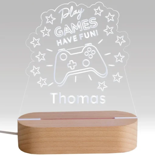 Personalised Gaming LED Light