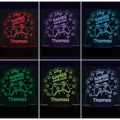Personalised Gaming LED Light