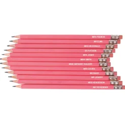 Personalised HB Pencils in White Box