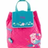 Personalised Mermaid Quilted Backpack