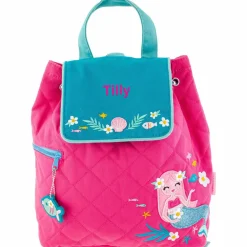 Personalised Mermaid Quilted Backpack