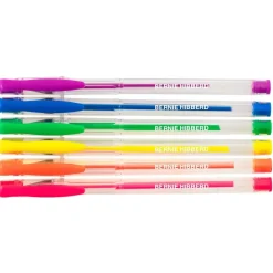 Personalised Neon Gel Pens