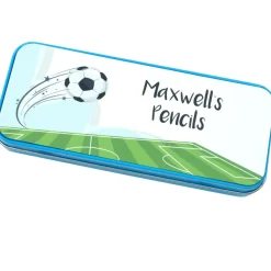 Personalised Pencil Tin - Football