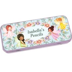 Personalised Pencil Tin - Fairies
