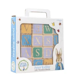 Peter Rabbit Wooden Alphabet Blocks