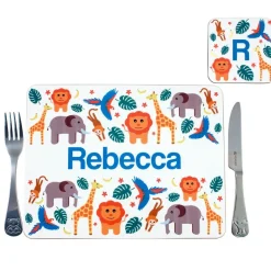 Placemat - Jungle Animals