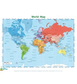 Placemat - World Map