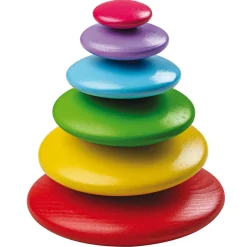 Rainbow Stacking Pebbles