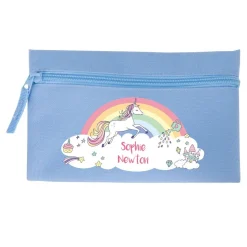 Rainbow Unicorn Personalised Pencil Case