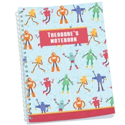 Robots Personalised Notebook