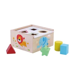 Safari Shape Sorter Box