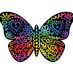 Scratch Art Butterflies