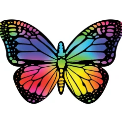 Scratch Art Butterflies