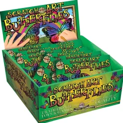 Scratch Art Butterflies