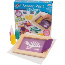 Screen Print Stickers