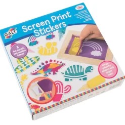 Screen Print Stickers