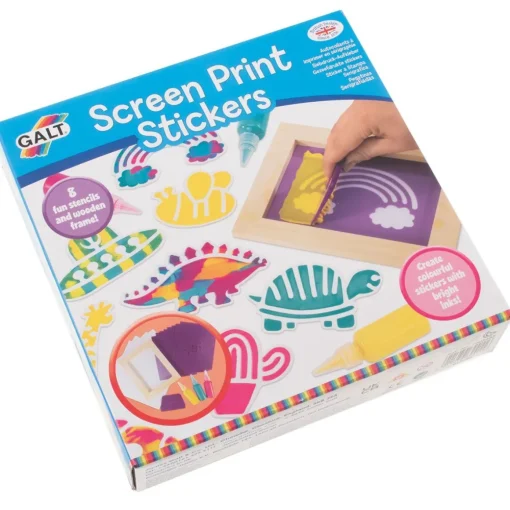 Screen Print Stickers