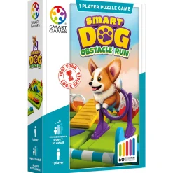 Smart Dog Obstacle Run Game